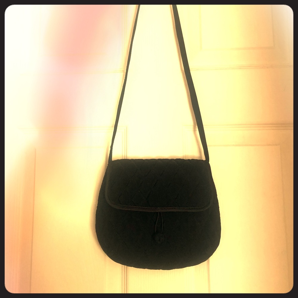 Quilted Vera Bradley black Purse